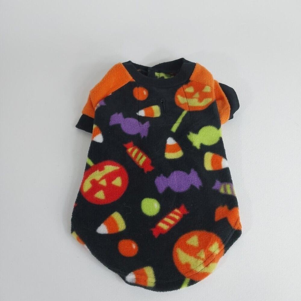 Way to Celebrate Halloween Candy‎ Corn Pajamas for Dog Size XS 13" To 16" 8lbs